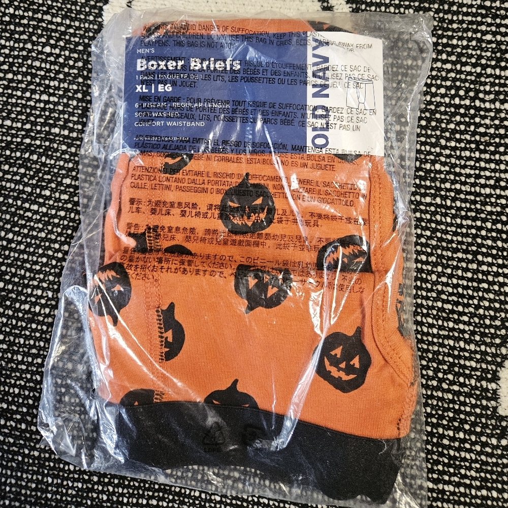 Old Navy Halloween Boxer Briefs NWT - original packaging